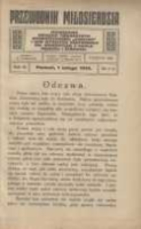 Przewodnik Miłosierdzia: miesięcznik Związku Towarzystw Dobroczynności "Caritas" i Rad Wyższych Kongregacji św. Wincentego &agrave; Paulo męskich i żeńskich 1919.02.01 R.3 Nr1 i 2