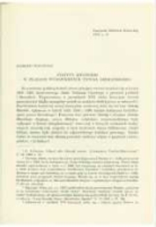 Statuty litewskie w planach wydawniczych Tytusa Działyńskiego. Pamiętnik Biblioteki K&oacute;rnickiej Z. 11.