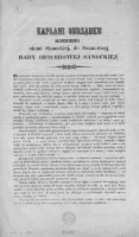 Kapłani obrządku ruskiego ziemi sanockiej, do szanownej Rady Obwodowej Sanockiej