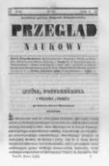 Przegląd Naukowy, Literaturze, Wiedzy i Umnictwu Poświęcony. 1845 T.4 nr29