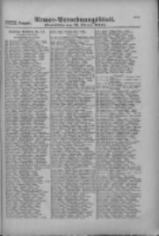 Armee-Verordnungsblatt. Verlustlisten 1916.10.23 Ausgabe 1222