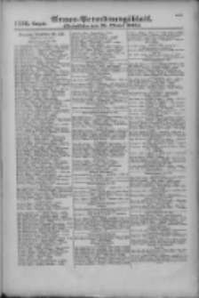 Armee-Verordnungsblatt. Verlustlisten 1916.10.25 Ausgabe 1226