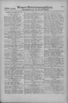 Armee-Verordnungsblatt. Verlustlisten 1916.10.31 Ausgabe 1238