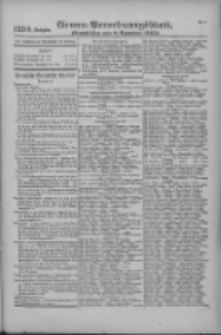 Armee-Verordnungsblatt. Verlustlisten 1916.11.08 Ausgabe 1250