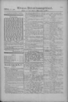 Armee-Verordnungsblatt. Verlustlisten 1916.11.09 Ausgabe 1252