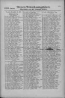 Armee-Verordnungsblatt. Verlustlisten 1916.11.11 Ausgabe 1257