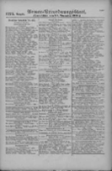 Armee-Verordnungsblatt. Verlustlisten 1916.11.23 Ausgabe 1275