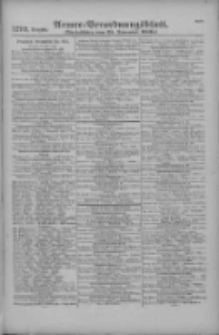Armee-Verordnungsblatt. Verlustlisten 1916.11.25 Ausgabe 1279