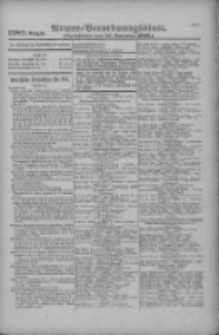Armee-Verordnungsblatt. Verlustlisten 1916.11.27 Ausgabe 1280