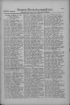 Armee-Verordnungsblatt. Verlustlisten 1916.11.30 Ausgabe 1288