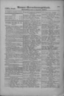 Armee-Verordnungsblatt. Verlustlisten 1916.12.05 Ausgabe 1295
