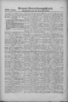 Armee-Verordnungsblatt. Verlustlisten 1916.12.11 Ausgabe 1301