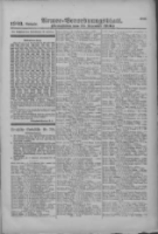 Armee-Verordnungsblatt. Verlustlisten 1916.12.12 Ausgabe 1303