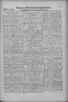 Armee-Verordnungsblatt. Verlustlisten 1916.12.22 Ausgabe 1317