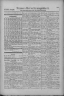 Armee-Verordnungsblatt. Verlustlisten 1916.12.27 Ausgabe 1320