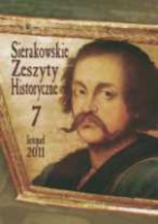 Sierakowskie Zeszyty Historyczne 2011 listopad Z.7