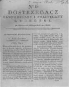 Dostrzegacz Ekonomiczny i Polityczny Lubelski. 1816.05.02 Nr10