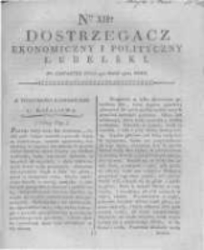 Dostrzegacz Ekonomiczny i Polityczny Lubelski. 1816.05.09 Nr12