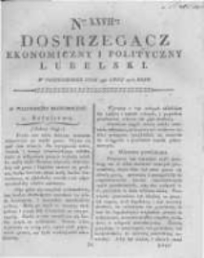 Dostrzegacz Ekonomiczny i Polityczny Lubelski. 1816.07.01 Nr27
