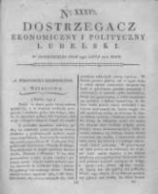 Dostrzegacz Ekonomiczny i Polityczny Lubelski. 1816.07.29 Nr35