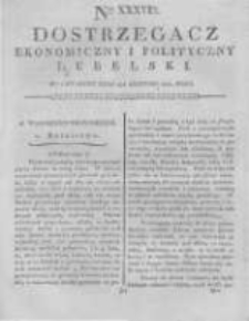 Dostrzegacz Ekonomiczny i Polityczny Lubelski. 1816.08.01 Nr36
