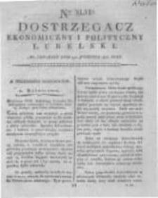 Dostrzegacz Ekonomiczny i Polityczny Lubelski. 1816.09.05 Nr46