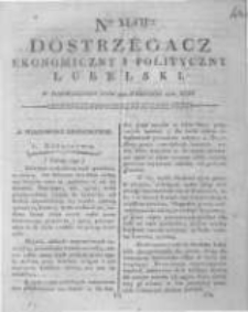 Dostrzegacz Ekonomiczny i Polityczny Lubelski. 1816.09.09 Nr47
