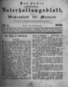 Das Lycker gemeinnützige Unterhaltungsblatt, ein Wochenblatt für Masuren. 1843.02.11 Nr7