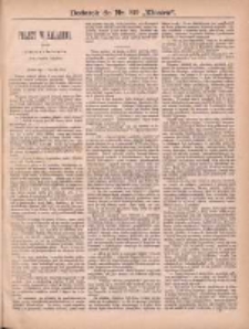 Kłosy: czasopismo ilustrowane, tygodniowe, poświęcone literaturze, nauce i sztuce: dodatki do poszczególnych numerów: dodatek do Nr 819(1881)
