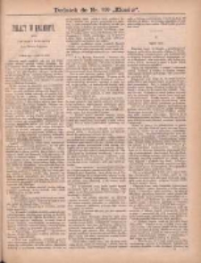 Kłosy: czasopismo ilustrowane, tygodniowe, poświęcone literaturze, nauce i sztuce: dodatki do poszczególnych numerów: dodatek do Nr 820(1881)