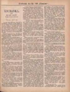 Kłosy: czasopismo ilustrowane, tygodniowe, poświęcone literaturze, nauce i sztuce: dodatki do poszczególnych numerów: dodatek do Nr 830(1881)