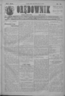 Orędownik: najstarsze ludowe pismo narodowe i katolickie w Wielkopolsce 1912.01.20 R.42 Nr15