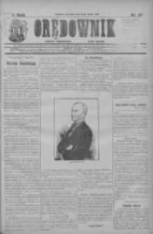 Orędownik: najstarsze ludowe pismo narodowe i katolickie w Wielkopolsce 1912.02.18 R.42 Nr39