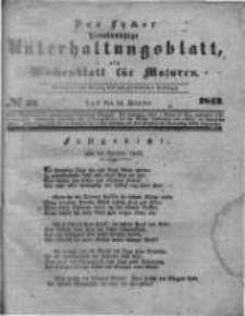 Das Lycker gemeinnützige Unterhaltungsblatt, ein Wochenblatt für Masuren. 1843.10.14 Nr42