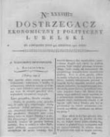 Dostrzegacz Ekonomiczny i Polityczny Lubelski. 1816.08.08 Nr38