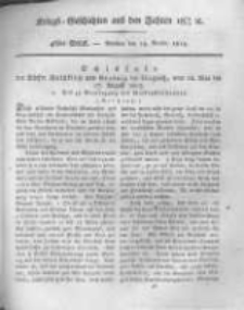 Kriegs-Geschichten aus den Jahren 1812/13 etc. oder Darstellungen und Schilderungen aus den Feldz&uuml;gen der Franzosen und der verb&uuml;ndeten Truppen.... 1814 Band 2 st&uuml;ck 46
