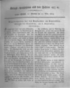 Kriegs-Geschichten aus den Jahren 1812/13 etc. oder Darstellungen und Schilderungen aus den Feldz&uuml;gen der Franzosen und der verb&uuml;ndeten Truppen... . 1815 Band 3 st&uuml;ck 62