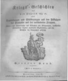 Kriegs-Geschichten aus den Jahren 1812/13 etc. oder Darstellungen und Schilderungen aus den Feldz&uuml;gen der Franzosen und der verb&uuml;ndeten Truppen... . 1815-1816 Band 4 st&uuml;ck 79