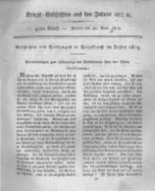 Kriegs-Geschichten aus den Jahren 1812/13 etc. oder Darstellungen und Schilderungen aus den Feldz&uuml;gen der Franzosen und der verb&uuml;ndeten Truppen... . 1815-1816 Band 4 st&uuml;ck 91