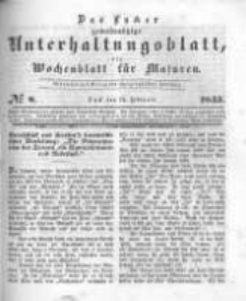 Das Lycker gemeinnützige Unterhaltungsblatt, ein Wochenblatt für Masuren. 1845.02.15 Nr8