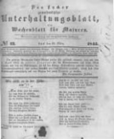 Das Lycker gemeinnützige Unterhaltungsblatt, ein Wochenblatt für Masuren. 1845.03.22 Nr13
