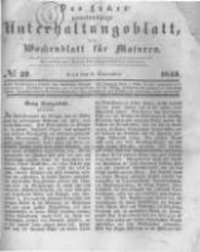 Das Lycker gemeinnützige Unterhaltungsblatt, ein Wochenblatt für Masuren. 1845.09.06 Nr37