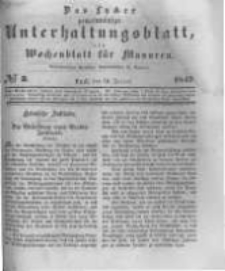 Das Lycker gemeinnützige Unterhaltungsblatt, ein Wochenblatt für Masuren. 1847.01.16 Nr3