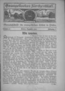 Evangelisches Kirchenblatt: Monatsschrift für evangelisches Leben in Polen. 1922 Jahrgang 1 nr3