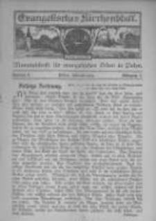 Evangelisches Kirchenblatt: Monatsschrift für evangelisches Leben in Polen. 1923 Jahrgang 1 nr5