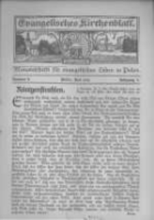 Evangelisches Kirchenblatt: Monatsschrift für evangelisches Leben in Polen. 1923 Jahrgang 1 nr9