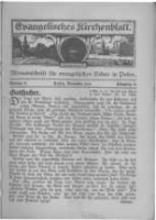Evangelisches Kirchenblatt: Monatsschrift für evangelisches Leben in Polen. 1923 Jahrgang 2 nr2