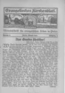 Evangelisches Kirchenblatt: Monatsschrift für evangelisches Leben in Polen. 1924 Jahrgang 2 nr4