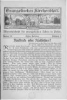 Evangelisches Kirchenblatt: Monatsschrift für evangelisches Leben in Polen. 1924 Jahrgang 2 nr10