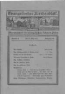 Evangelisches Kirchenblatt: Monatsschrift für evangelisches Leben in Polen. 1932 Jahrgang 10 nr6